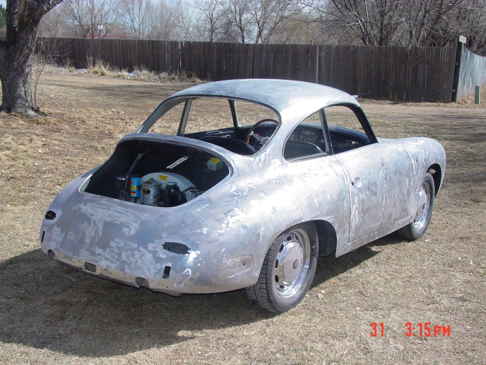 64 Porsche 356 SC before picture